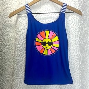 Cat & Jack Sunshine Print Swim Tank